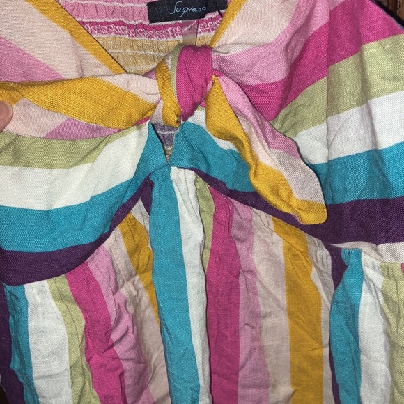 NWT Size Medium Multi Colored Striped Tank - Picture 4 of 8